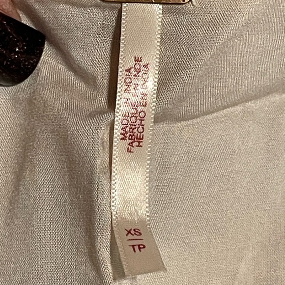 Free People Sully Mini Dress Womens XS Boho Coquette Floral Slit Sleeve Flare - Picture 12 of 15